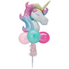 Enchanted Unicorn Balloon Yard Sign