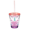 Enchanted Unicorn Confetti Tumbler