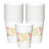 Floral Baby Plastic Cups