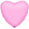 Foil Balloon - 18" Heart Metallic Pink