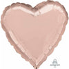 Foil Balloon - 18" Heart Rose Gold