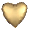 Foil Balloon - 18" Hrt Satin Gold