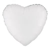 Foil Balloon - 18" Heart White