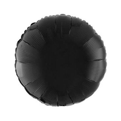 Foil Balloon - 18" Round Black