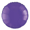 Foil Balloon - 18" Round Purple