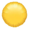 Foil Balloon - 18" Round Yellow