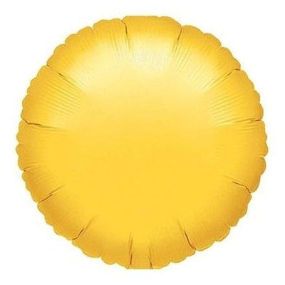 Foil Balloon - 18" Round Yellow