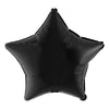 Foil Balloon - 18" Star Black