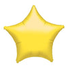 Foil Balloon - 18" Star Yellow