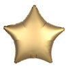 Foil Balloon - 19" Star Satin Gold