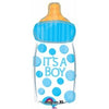 Foil Balloon - Baby Bottle Boy