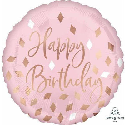 Foil Balloon - Blush Birthday