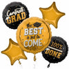 Foil Balloon - Bouquet Congrats Grad Glitter