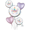 Foil Balloon - Bouquet Unicorn Party