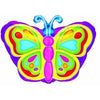 Foil Balloon - Bright Butterfly