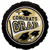 Foil Balloon - Congrats Grad Pennant Gold