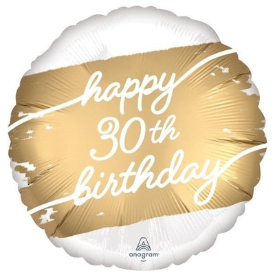 Foil Balloon - Golden Age 30