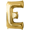 Foil Balloon - Jumbo Gold Letter E