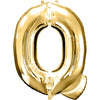 Foil Balloon - Jumbo Gold Letter Q