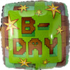 Foil Balloon - Minecraft Style Hbd Tnt Party