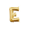 Foil Balloon - Mini Letter Gold E 16 Inch Air-Filled Only