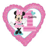 Foil Balloon - Minnie 1St Birthday