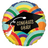 Foil Balloon - Grad Rainbows Around