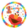 Foil Balloon - Sesame Street 1St Birthday