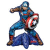 Foil Balloon - Sitter Captain America Avengers Air Inflate