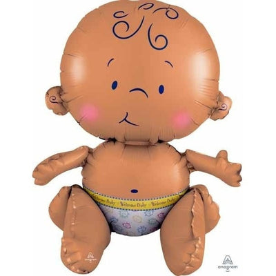 Foil Balloon - Sitter Celebrate Baby Air Inflate