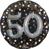 Foil Balloon - Sparkling Birthday 50 Multi-Balloon