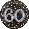 Foil Balloon - Sparkling Birthday 60 Multi-Balloon