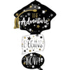 Foil Balloon - Speech Bubble Grad Cap