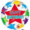 Foil Balloon - Star Birthday