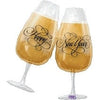 Foil Balloon Super Shape New Year Toasting Glasses