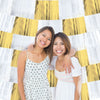 Foil Decorating Backdrop - Gold