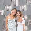 Foil Decorating Backdrop - Silver