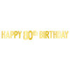 Foil Happy 80Th Birthday Banner