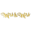 Foil Mrs & Mrs Banner