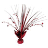 Foil Spray Centerpiece - Apple Red