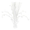 Foil Spray Centerpiece - Frosty White