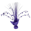 Foil Spray Centerpiece - Purple