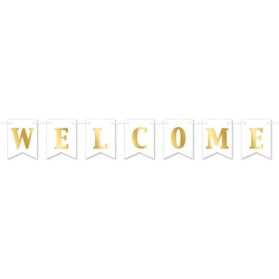 Foil Welcome Banner