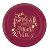 Friends & Family Plastic Coupe Plates, 7 1/2"