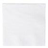 Frosty White Value Solid Beverage Napkins