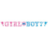 Girl Or Boy? Jumbo Letter Banner Kit