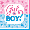 Girl Or Boy? Luncheon Napkins