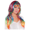 Rainbow Glamourous Wig