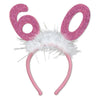 60 Glittered Boppers W/Marabou