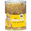 Gold Bead Necklaces 50 Count